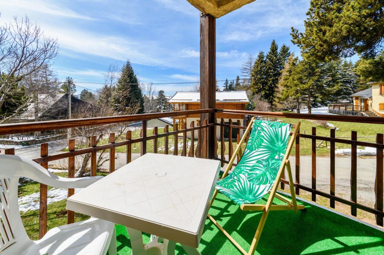 Appartement Montagnard A Bolquere 57M² Vue Montagne Balcon Exterior photo